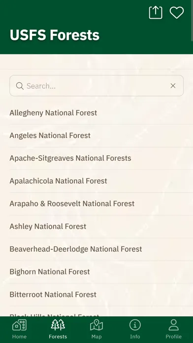 Screenshot di National Forest Explorer