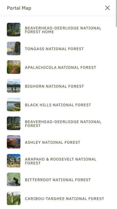 Screenshot di National Forest Explorer