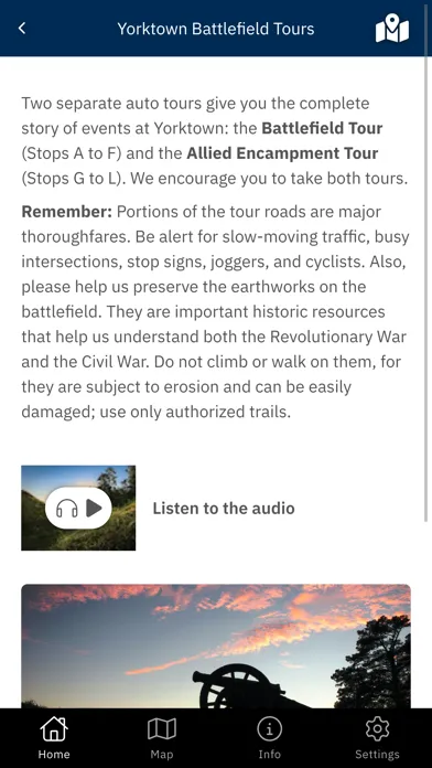 Yorktown Tour Guide スクリーンショット
