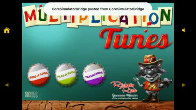 Capturas de pantalla de The Multiplication Tunes