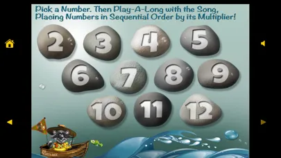 Capturas de pantalla de The Multiplication Tunes