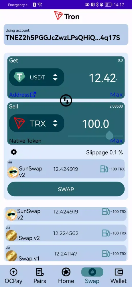 OnChain Vision 스크린샷