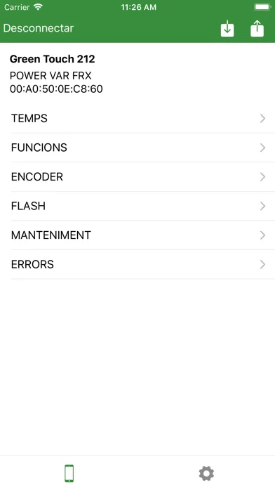 Green Touch System スクリーンショット