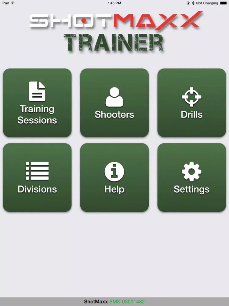 ภาพหน้าจอของ ShotMaxx Trainer iPad 