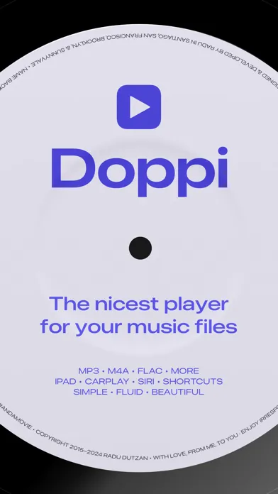 Zrzuty ekranu Doppi: the nicest music player