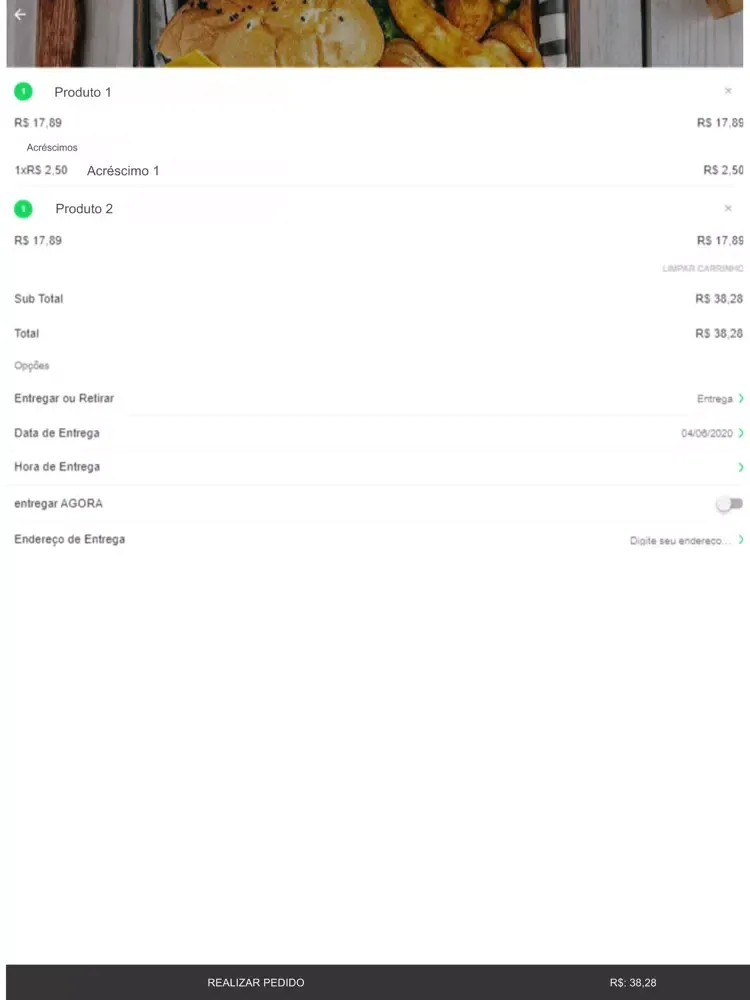 Screenshot di Hum Pede Aí iPad 