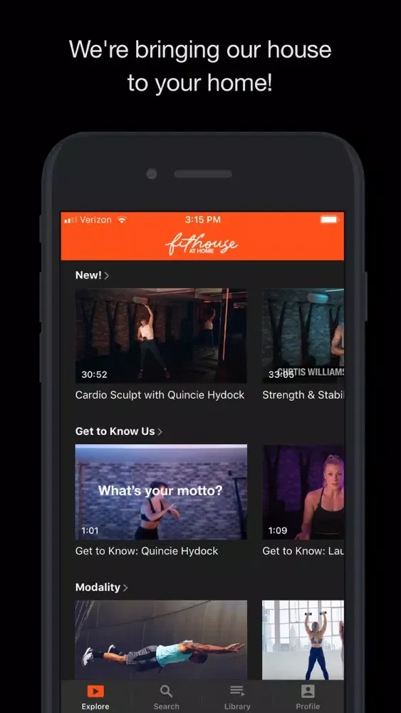 Fithouse at Home Screenshots