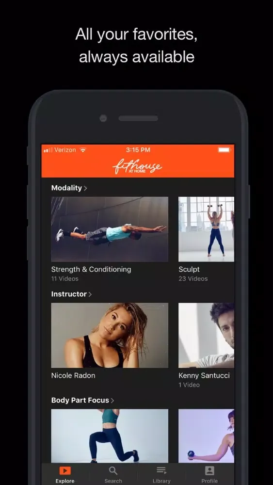 Fithouse at Home Screenshots