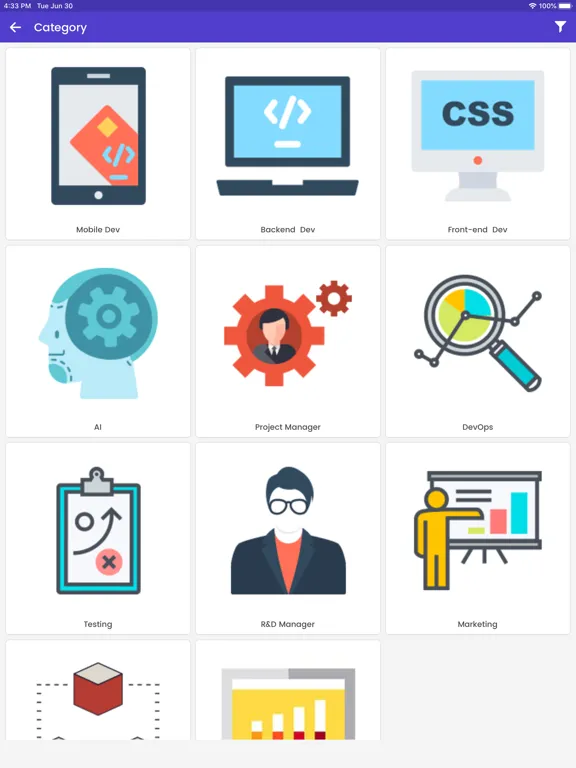 TechHub Jobs iPad  Screenshots