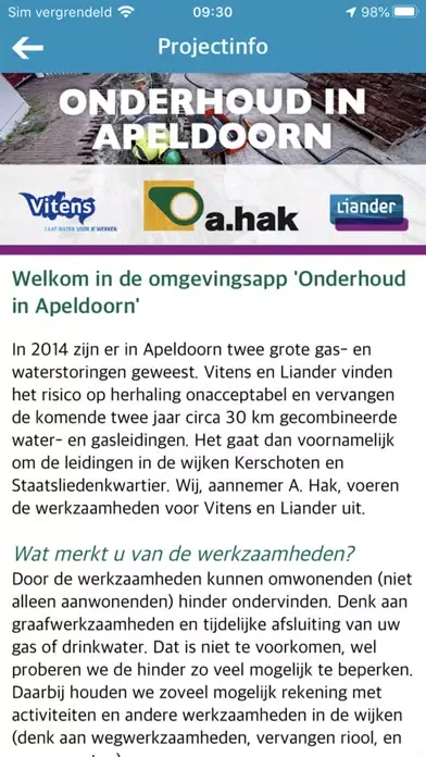 Captures d'écran de Onderhoud in Apeldoorn