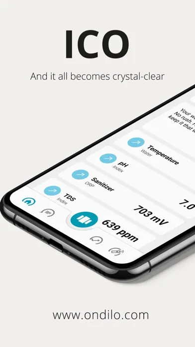 Capturas de pantalla de ICO – Smart pool/spa partner