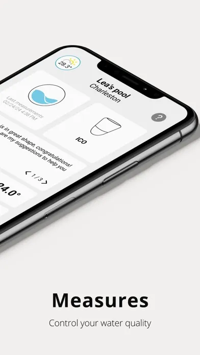 Capturas de pantalla de ICO – Smart pool/spa partner