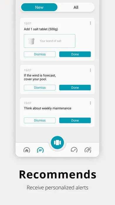 Capturas de pantalla de ICO – Smart pool/spa partner