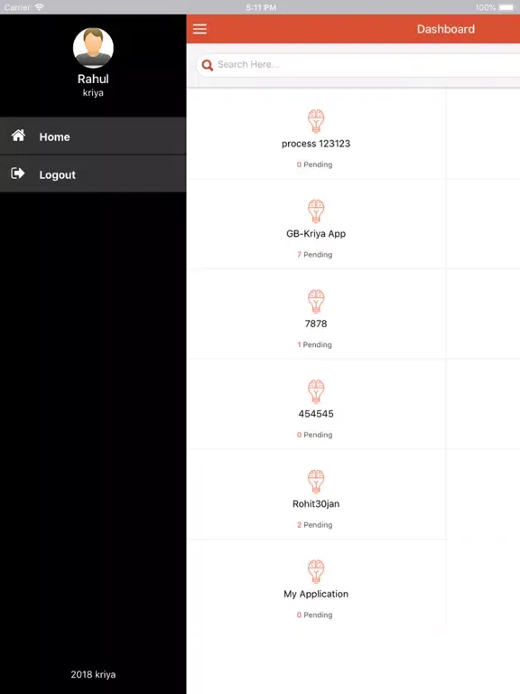 Kriya BPM iPad  스크린샷