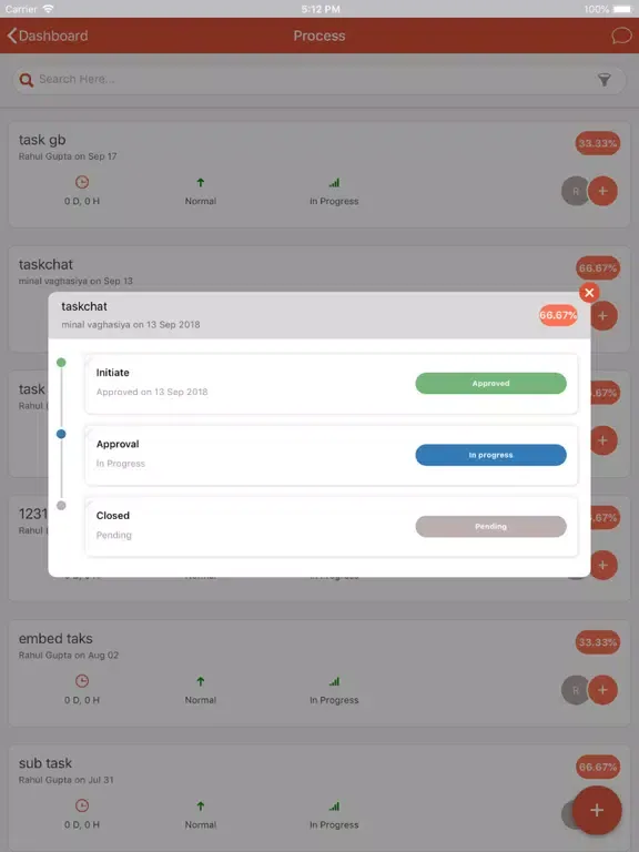 Kriya BPM iPad  스크린샷