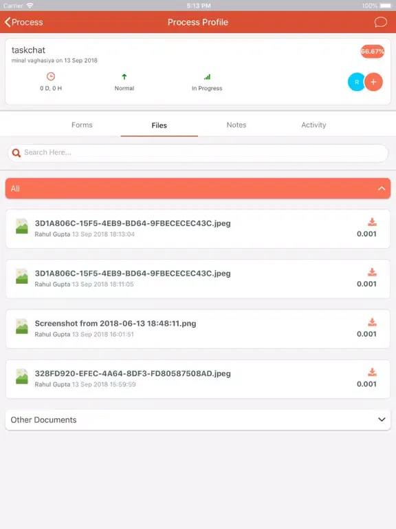 Kriya BPM iPad  스크린샷