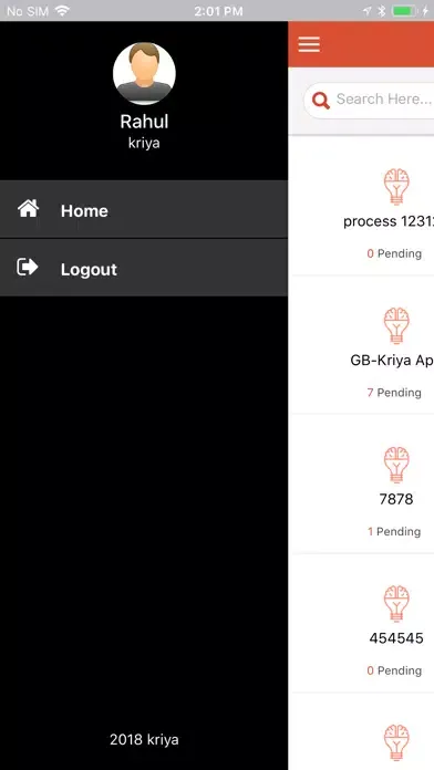 Kriya BPM 스크린샷