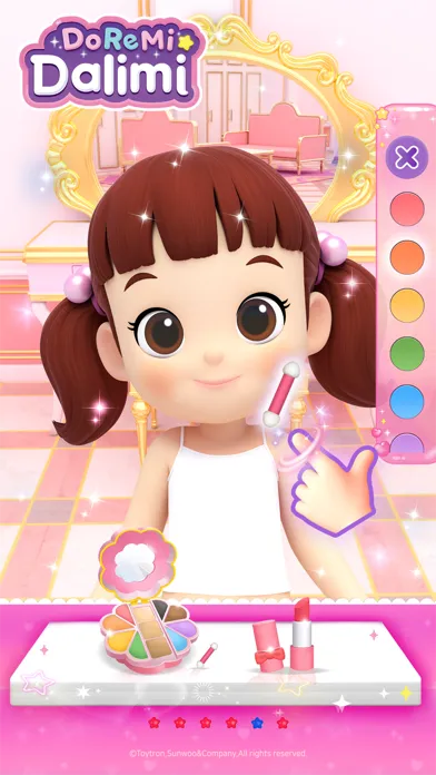 Dalimi's Dress Up Game スクリーンショット