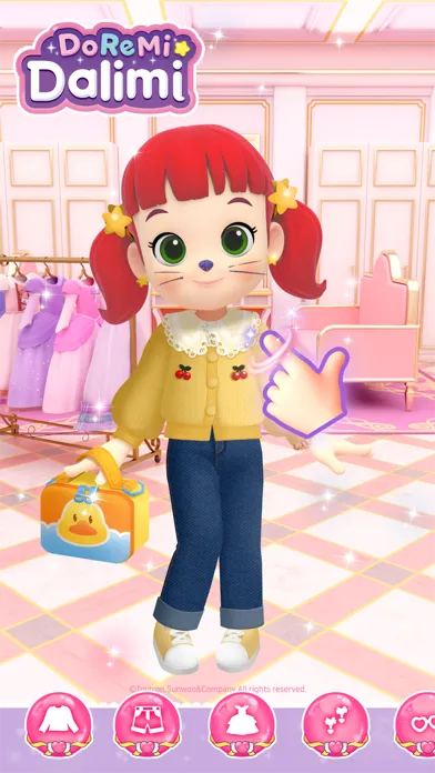 Dalimi's Dress Up Game スクリーンショット