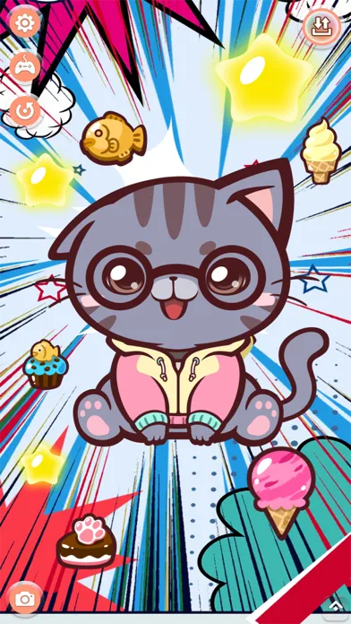 Tangkapan layar Kitty Fashion Star