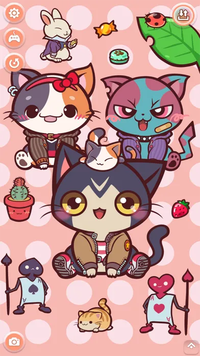 Tangkapan layar Kitty Fashion Star