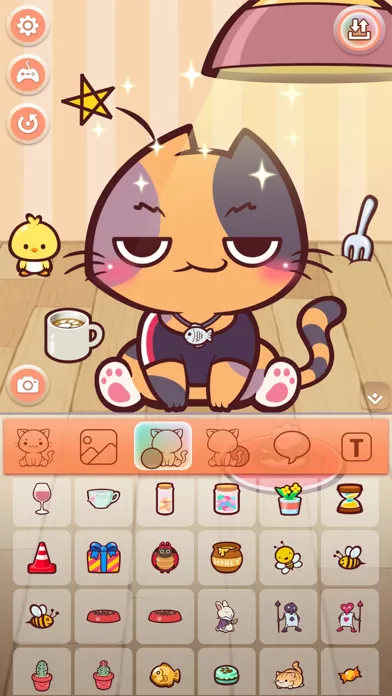 Tangkapan layar Kitty Fashion Star