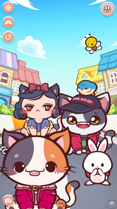 Tangkapan layar Kitty Fashion Star