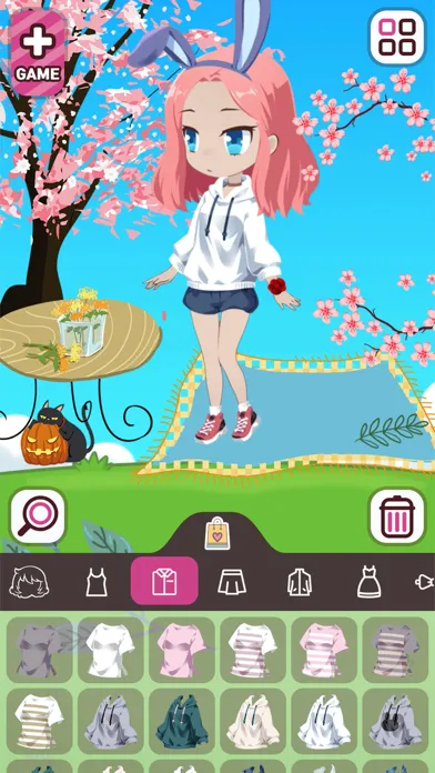 Captures d'écran de Chibi Girls