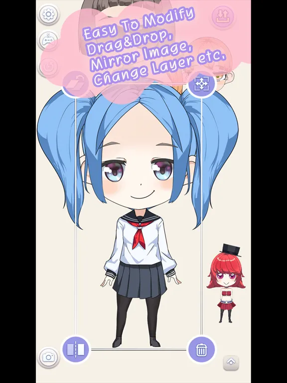 Скриншоты Chibi Girl Star iPad 