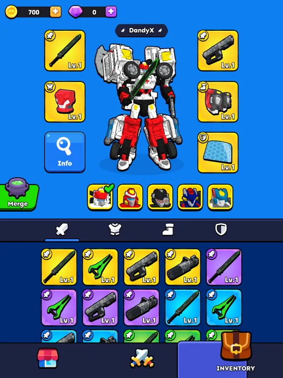 Capturas de tela do Hello Carbot Robot Battle iPad 