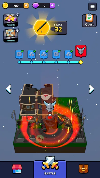 Capturas de tela do Hello Carbot Robot Battle