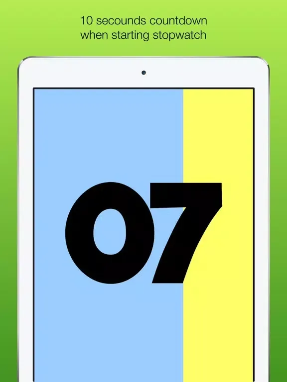 ภาพหน้าจอของ Stopwatch Timer! iPad 