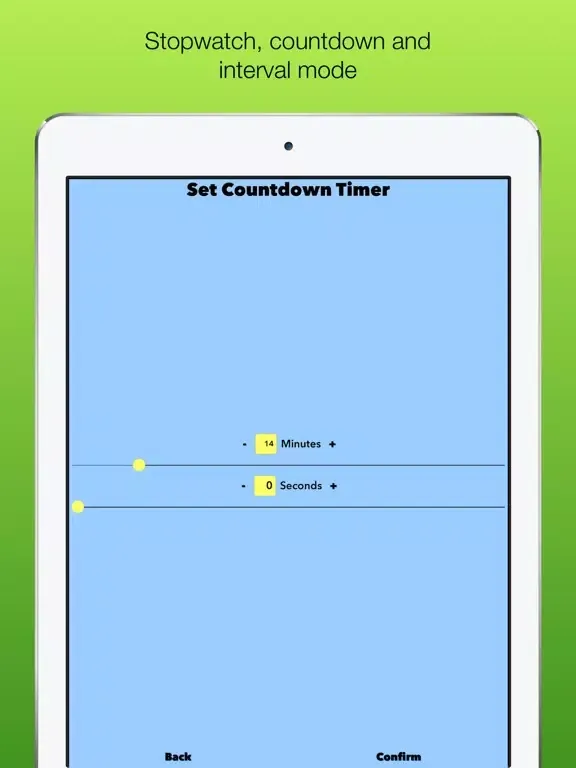 ภาพหน้าจอของ Stopwatch Timer! iPad 