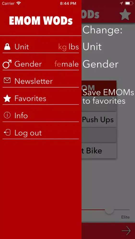 ภาพหน้าจอของ WOD Generator! - EMOMs
