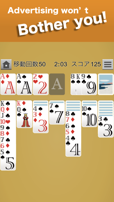 Capturas de pantalla de Solitaire EX classic card game