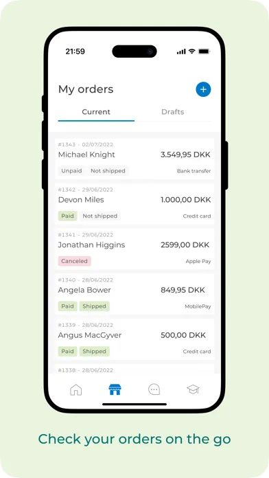 one.com Companion Screenshots
