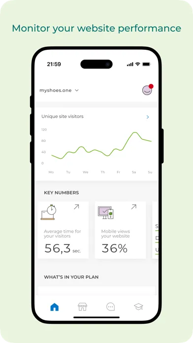 one.com Companion Screenshots