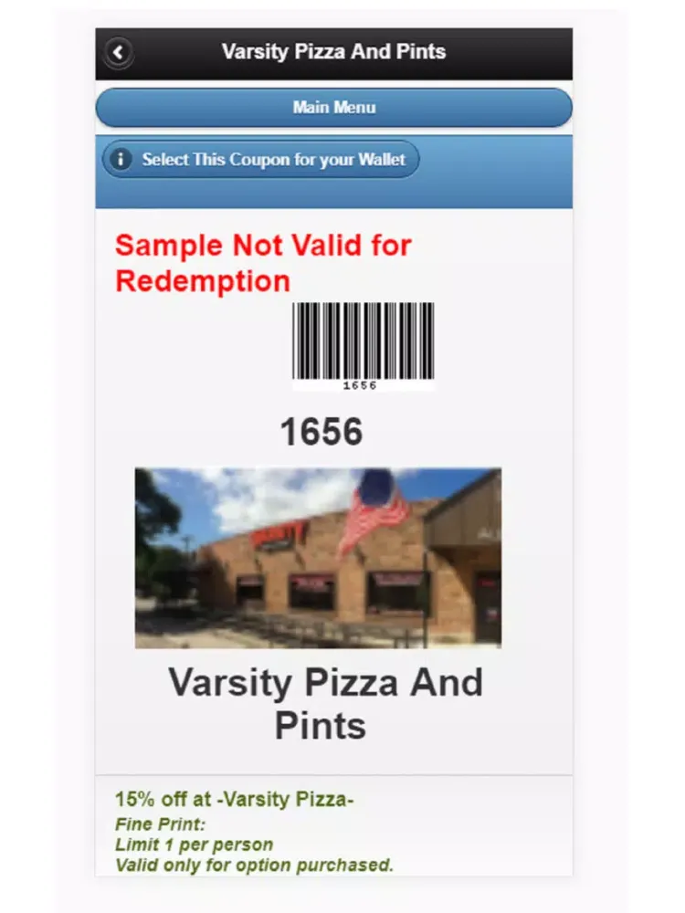 ACouponPlace Coupon App iPad  Screenshots