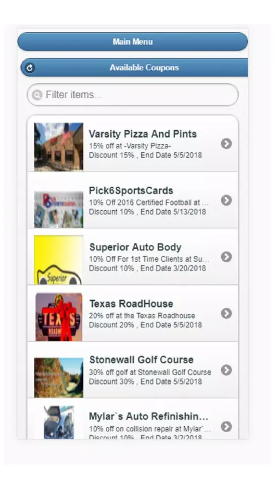ACouponPlace Coupon App Screenshots