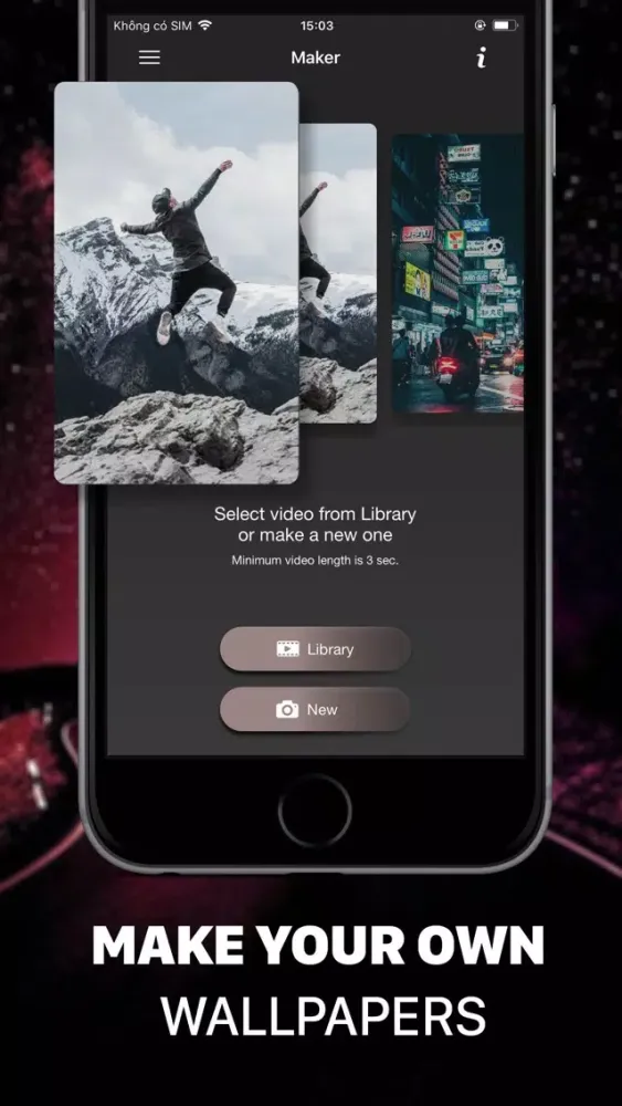 Zrzuty ekranu Cool Live Wallpaper 4K