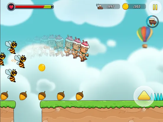 Pop's World - Running game iPad  Screenshots