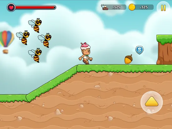Pop's World - Running game iPad  Screenshots