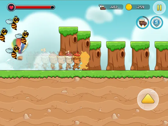 Pop's World - Running game iPad  Screenshots