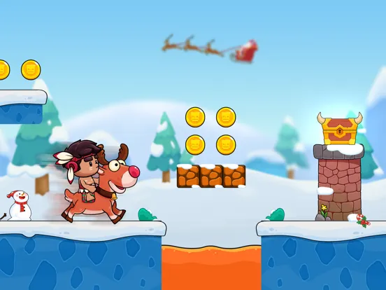 Jungle Adventure: Tribe Boy iPad  스크린샷