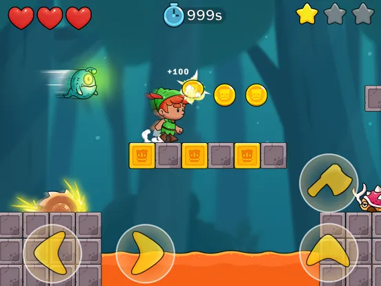 Jungle Adventure: Tribe Boy iPad  스크린샷