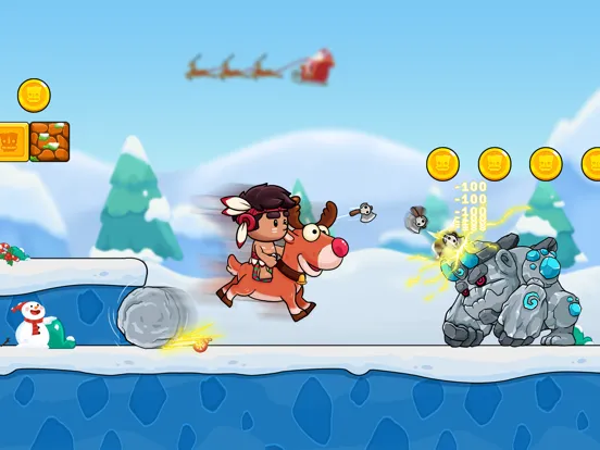 Jungle Adventure: Tribe Boy iPad  스크린샷