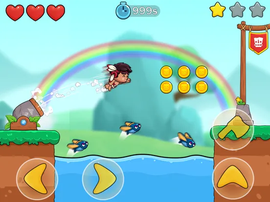 Jungle Adventure: Tribe Boy iPad  스크린샷
