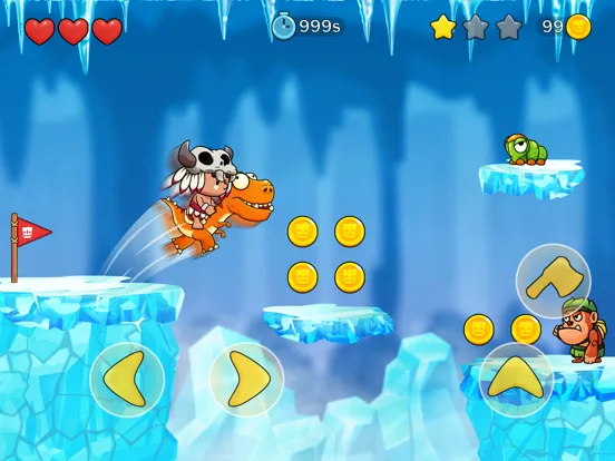 Jungle Adventure: Tribe Boy iPad  스크린샷