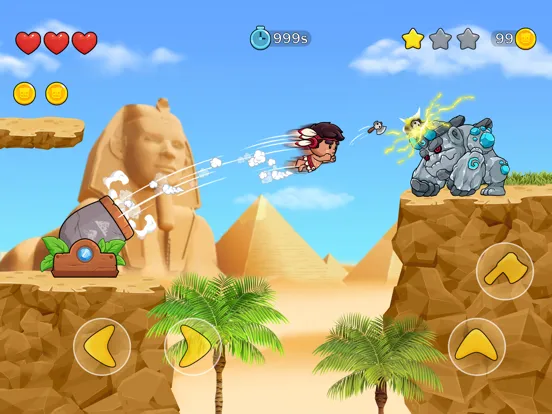 Jungle Adventure: Tribe Boy iPad  스크린샷