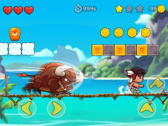 Jungle Adventure: Tribe Boy iPad  스크린샷